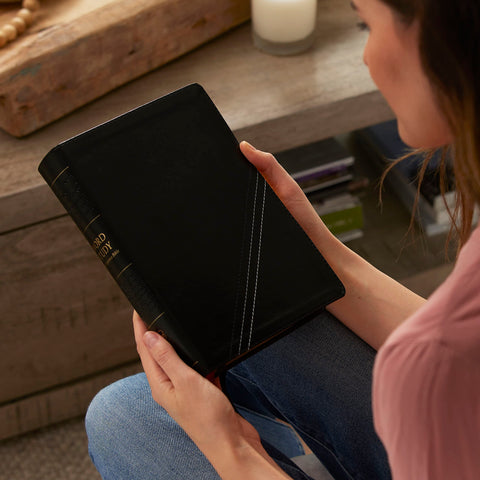 Image of KJV Word Study Reference Bible Leathersoft Black Red Letter Comfort Print: 2000 Keywords that Unlock the Meaning of the Bible