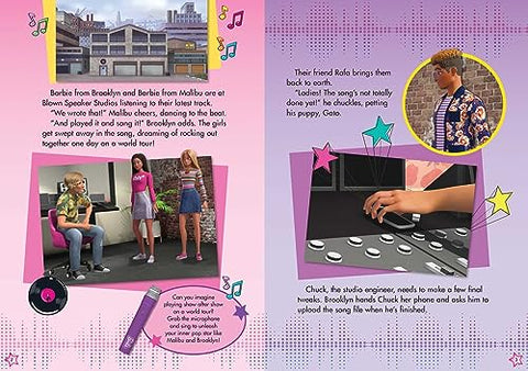 Image of Barbie: It Takes Two: Superstars on the Case! (Book with Microphone)