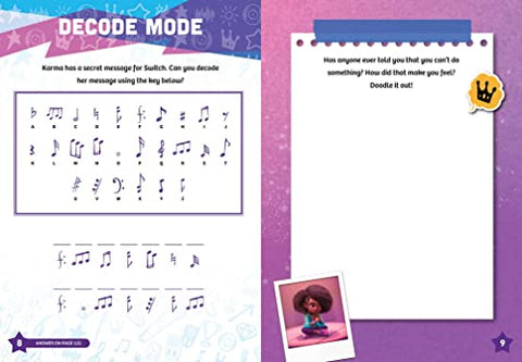 Image of Karma's World: Time to Freestyle! Activity Book