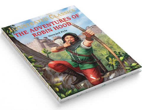 Image of ILLUSTRATED CLASSICS - THE ADVENTURES OF ROBIN HOOD: ABRIDGED NOVELS WITH REVIEW QUESTIONS