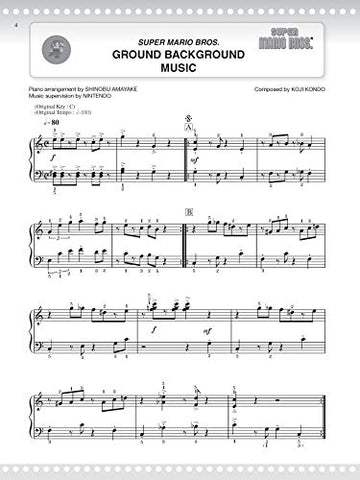 Image of Super Mario for Piano: 34 Super Mario Themes Arranged for Easy Piano