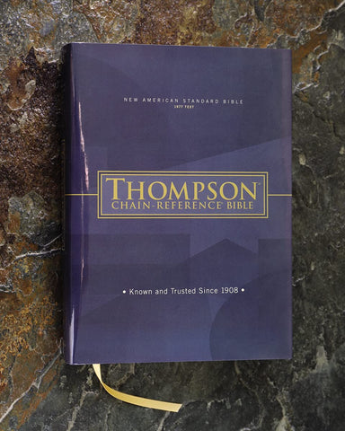 Image of NASB Thompson Chain-Reference Bible Hardcover Red Letter 1977 Text