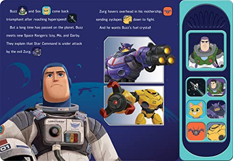 Image of Disney Pixar Lightyear - To Infinity… and Beyond! Interactive Sound Book - PI Kids