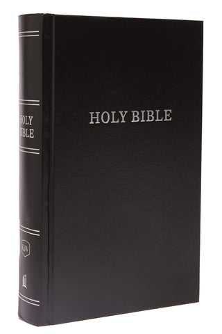 Image of KJV Pew Bible Large Print Hardcover Black Red Letter Comfort Print: Holy Bible King James Version