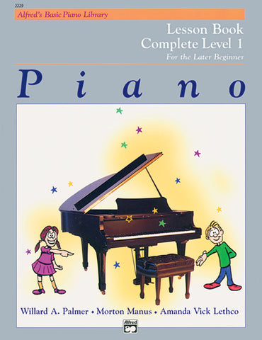 Image of Piano Lesson Book: Complete Level 1, for the Later Beginner