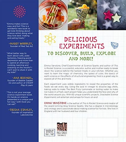 Image of Snackable Science Experiments: 60 Edible Tests to Try and Taste
