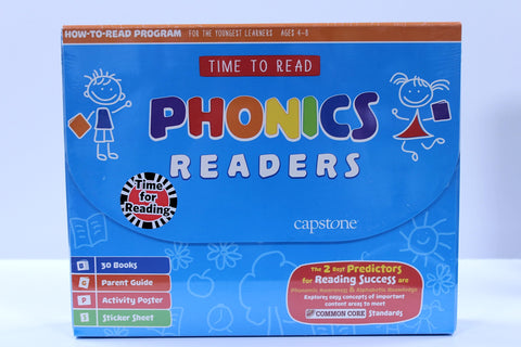 Image of Phonics Readers from the How To Read Activity developed by Capstone