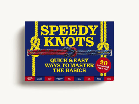 Image of Speedy Knots: Quick and Easy Ways to Master the Basics (How to Tie Knots, Sailor Knots, Rock Climbing Knots, Rope Work, Activity Book for Kids)