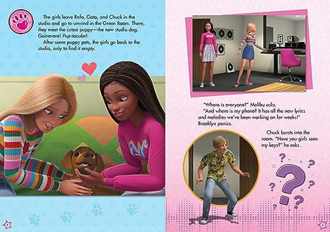 Image of Barbie: It Takes Two: Superstars on the Case! (Book with Microphone)