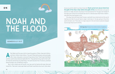Image of LOVE GOD GREATLY BIBLE STORYBOOK: WITH ILLUSTRATIONS FROM CHILDREN AROUND THE WORLD