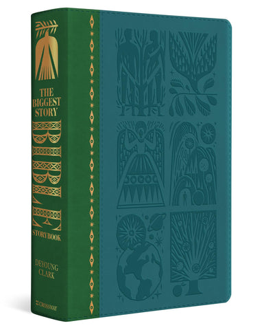 Image of THE BIGGEST STORY BIBLE STORYBOOK (TRUTONE, GREEN/TEAL)
