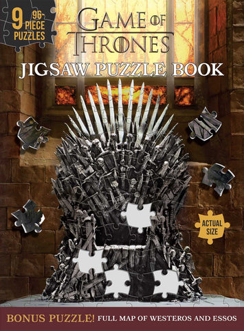 Image of Game of Thrones Jigsaw Puzzle Book (Jigsaw Puzzle Books)