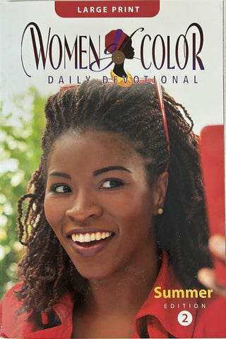 Image of Women of Color Daily Devotional: Summer Edition 2 - Large Print