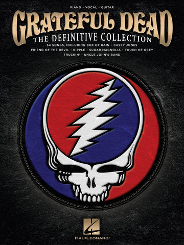 Image of Grateful Dead - The Definitive Collection | Piano, Vocal, and Guitar Sheet Music | 54 Iconic Songs from the Legendary Jam Band | Hal Leonard Artist Songbook