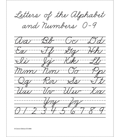 Image of Carson Dellosa Beginning Cursive Handwriting Workbook, Traditional Writing Book With Number and Letter Tracing and Sight Words Practice, Classroom or Homeschool Curriculum (Traditional Handwriting)