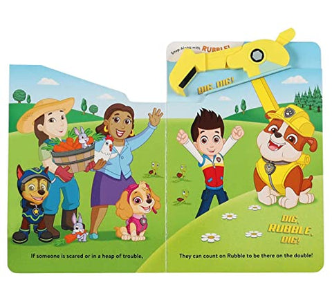 Image of PAW Patrol: Dig, Rubble, Dig!: An Action Tool Book (A Snappy Book)