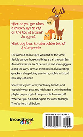 Image of Best Animal Jokes Ever: Jokes for Kids (Joke Books)
