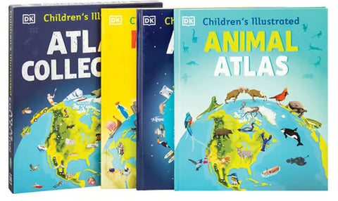 Image of 3 Bk Set Dk Around World Atlas