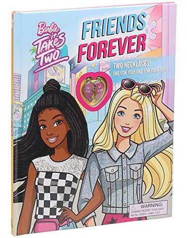 Image of Barbie: It Takes Two: Friends Forever: Book with 2 Necklaces!