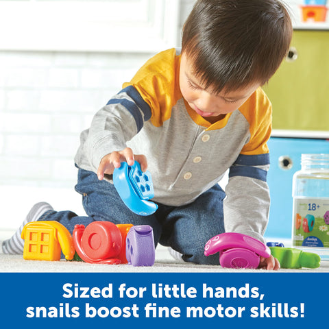 Image of Learning Resources Snap-n-Learn Shape Snails