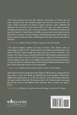 Image of Thomas Aquinas: Selected Commentaries on the Old Testament