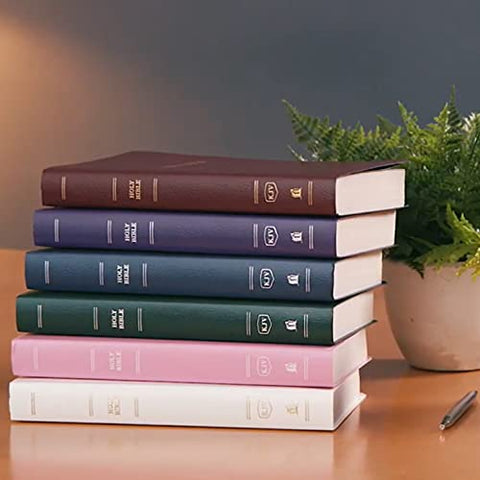 Image of KJV Holy Bible: Gift and Award, Burgundy Leather-Look, Red Letter, Comfort Print: King James Version