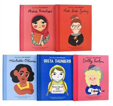 Image of Groundbreaking Women (Little People, Big Dreams) 5 book Box Set