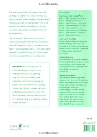 Image of IMPROVE YOUR SIGHT-READING! PIANO, LEVEL 2: A PROGRESSIVE, INTERACTIVE APPROACH TO SIGHT-READING (FABER EDITION: IMPROVE YOUR SIGHT-READING)
