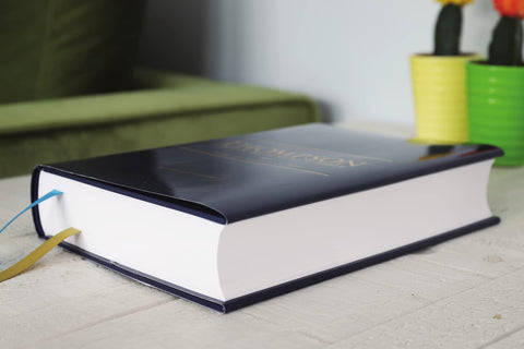 Image of NIV Thompson Chain-Reference Bible Hardcover Navy Red Letter Comfort Print