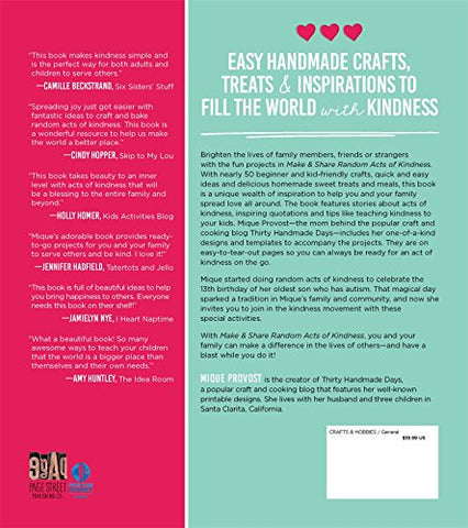 Image of Make & Share Random Acts of Kindness: Simple Crafts and Recipes to Give and Spread Joy
