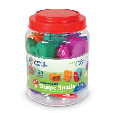 Image of Learning Resources Snap-n-Learn Shape Snails