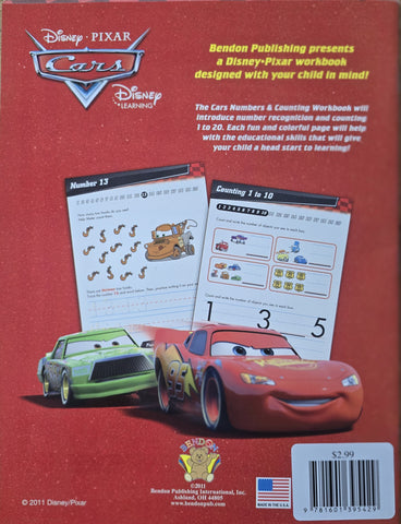 Image of Cars Math W/Stickers