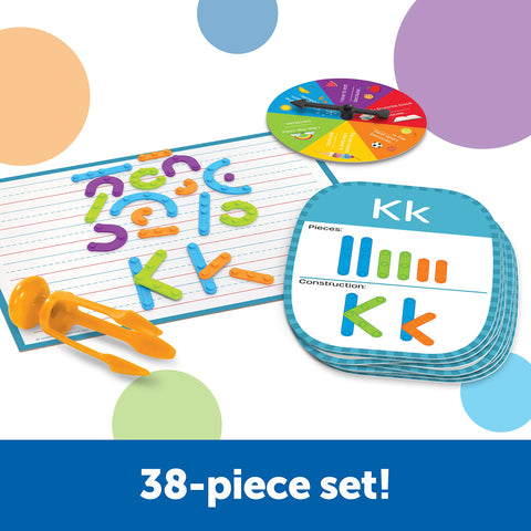 Image of Learning Resources Skill Builders! Kindergarten Writing - 38 Piece Activity Set , Ages 5+ Kindergarten Learning Essential Materials, Alphabet Learning Activities, Kindergarten Homeschool Supplies
