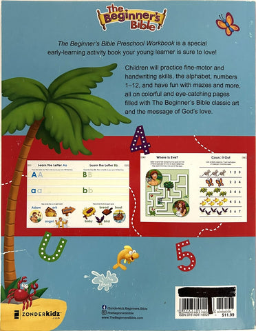 Image of The Beginner's Bible: Preschool Workbook