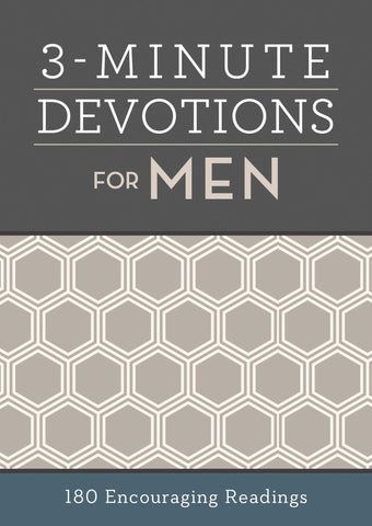 Image of 3-Minute Devotions for Men: 180 Encouraging Readings
