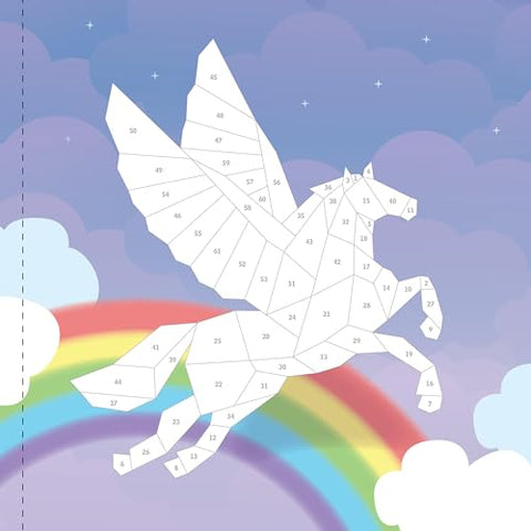 Image of Paint by Sticker Kids: Mermaids & Magic!: Create 10 Pictures One Sticker at a Time! Includes Glitter Stickers