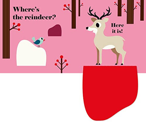 Image of WHERE'S THE POLAR BEAR?: (AN INTERACTIVE, SENSORY LIFT-THE-FLAP BOOK WITH FELT FLAPS AND A MIRROR FOR BABIES & TODDLERS. FRIENDLY ARCTIC ANIMALS INCLUDE A WALRUS, REINDEER, & RABBIT.)