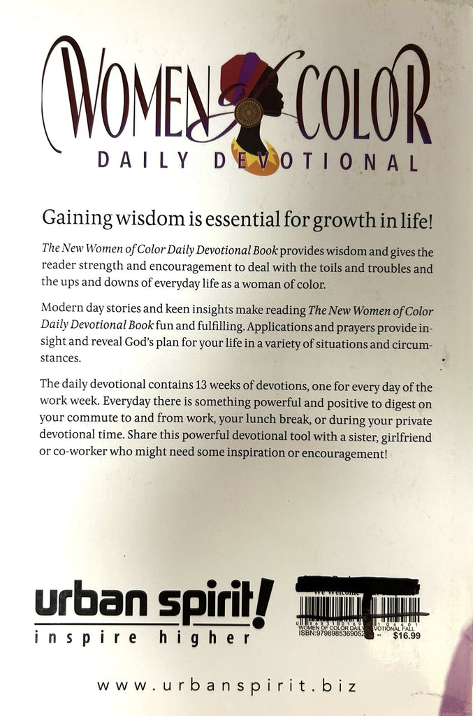 Women of Color Daily Devotional: Fall Edition 2 - Large Print