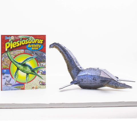 Image of Plesiosaurus 3-D Puzzle & Activity Book