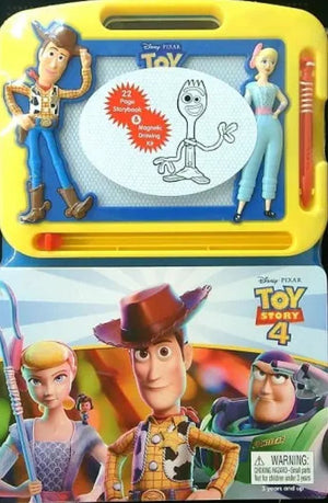 Toy Story 4 Storybook and Magnetic Drawing Kit