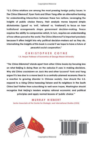 Image of THE CHINA DILEMMA?: RETHINKING US-CHINA RELATIONS THROUGH PUBLIC CHOICE THEORY