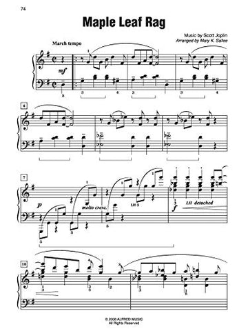 Image of SIMPLY JOPLIN: THE MUSIC OF SCOTT JOPLIN: 12 OF HIS RAGTIME CLASSICS (EASY PIANO) (SIMPLY SERIES)