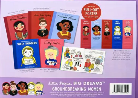 Image of Groundbreaking Women (Little People, Big Dreams) 5 book Box Set