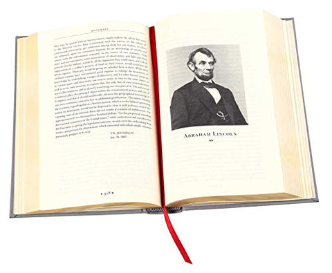 Image of Monument: Words of Four Presidents Who Sculpted America (Leather-bound Classics)