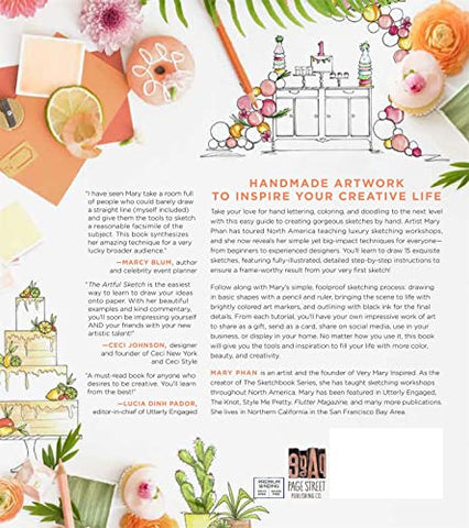 Image of The Artful Sketch: Learn How to Create Step-by-Step Artistic Drawings