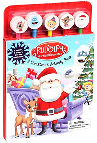 Image of Rudolph the Red-Nosed Reindeer Pencil Toppers