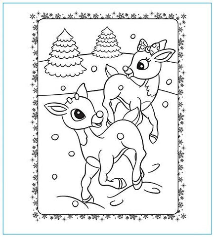 Image of Rudolph the Red-Nosed Reindeer Pencil Toppers