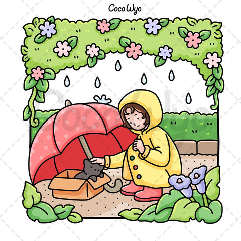 Image of Girl Moments: Coloring Book for Adults and Teens Featuring Cute Cozy Daily Activities for Relaxation (Cozy Spaces Coloring)