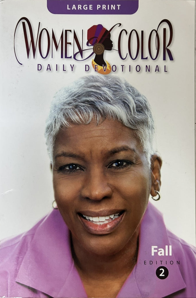 Women of Color Daily Devotional: Fall Edition 2 - Large Print
