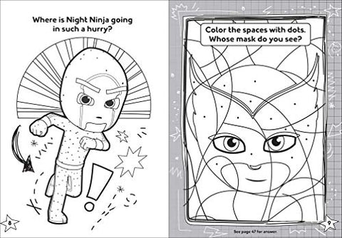 Image of PJ Masks: Mighty Masks (Coloring & Activity with Crayons)
